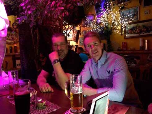 6 1/ 2017 Johan och Staffan i väntan på dom smarriga vita