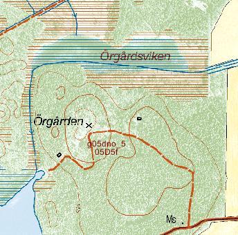 Örgården Liljenäs och Örgården På Torskinges näs i Bolmen ligger ungefär mitt emellan Liljenäs och Toftnäs och vid gränsen mot det senare Örgården, ett av många under Liljenäs lydande hemman.