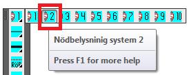 38 Detta gäller Lagernamn, Lagerfärg osv. Alla symboler kommer nu att sättas in i sina respektive grundlager med tillägget NB2 E-63420----NB2 E-63443----NB2 osv.