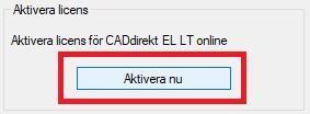 7 REGISTRERA LICENS Starta licensregistrering kan göras på två sätt.