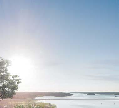 DU ÄR VÄRD DET ALLRA BÄSTA Det sköna livet väntar i nya Havstornet Utsikten från 23:e våningen i nya Havstornet i Norrtälje Hamn är helt oslagbar.