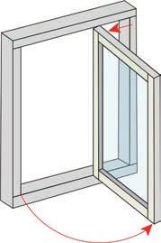 Assa Allswing Öppningsbeslag för fönster. Top Swing Side Swing Vridbeslag 170. Vridbeslag sidohängt 170.