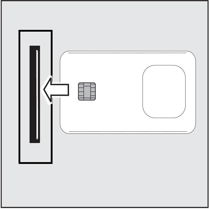 Tvätt vid drift med kort Drift med kort Kort, på vilket det finns minst ett program, är anpassade till en maskintyp. Oskrivna kort kan användas universellt.