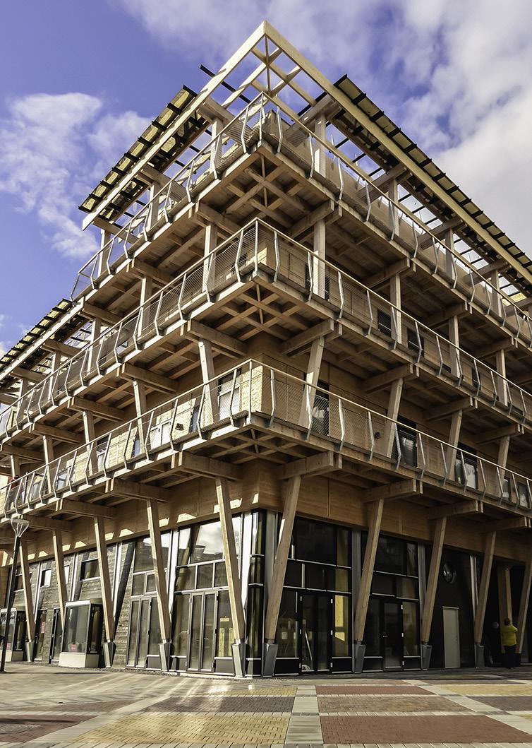 Skellefteå industrihus, Skellefteå Unikt koncept för industrihotell i trä. Skellefteå Industrihus har, tillsammans med Tyréns utvecklat ett helt unikt koncept för ett industrihotell i trä.