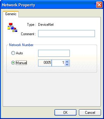 2-4 Konstruktion av ett virtuellt nätverk Inställning av enhetens parametrar och programmering av NE1A-SCPU01 görs genom att skapa ett virtuell nätverk i Network Configurator, ställa in enhetens