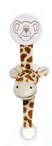 Wild, Tofflor, Giraff 12cm,
