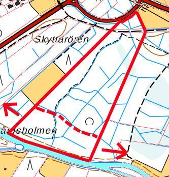 11. Rekommendationer för markplaneringen Inom det inventerade området hittades inga naturtyper som är skyddade enligt vattenlagen, naturskyddslagen eller skogslagen.