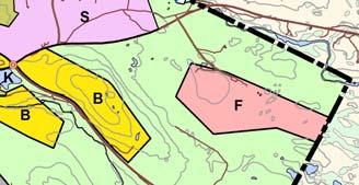 F FLYGPLATS Föreslagna nya bostäder på Nunisvaara FLYGPLATSEN Utdrag från plankartan över flygplatsen Området F på kartan omfattar flygplatsområdet med start- och landningsbana samt