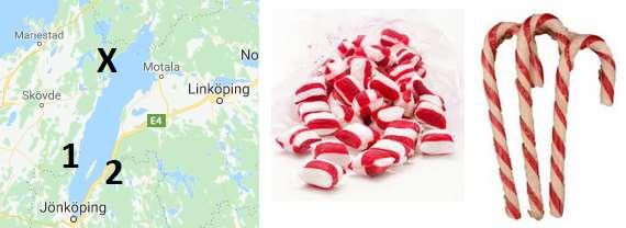 är känd för godiset på bilden?