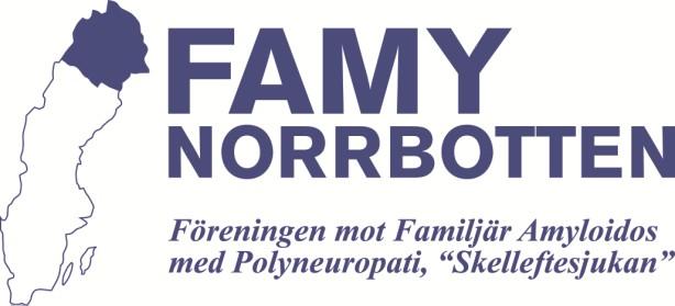 AKTUELLT FRÅN FAMY-NORRBOTTEN OCH STIFTELSEN AMYL SKELLEFTESJUKAN Nr 3/2014 Innehåll: