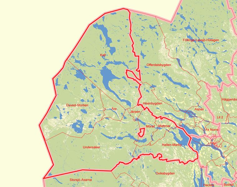 Utdrag ur riksintresseredovisning för Njaarke sameby Planområdet Flyttled
