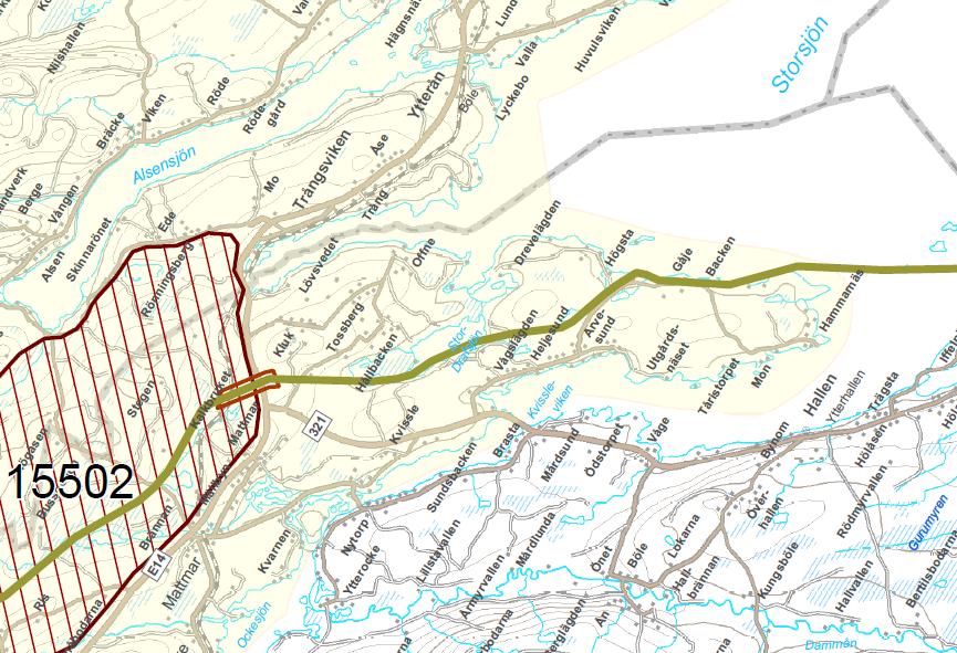 Offne by, intill Storsjöns strand, i den sydöstra delen av Åre kommun, se karta