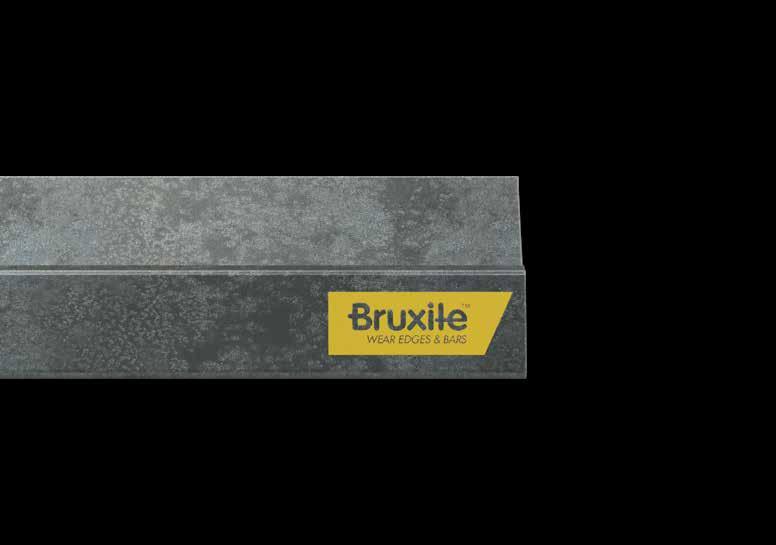 PROFILSTÅL Bruxite profilstål finns tillgängligt i fem olika storlekar. Profilstål används med fördel som påsvetsat sparskär på både hjullastar- och grävskopor.