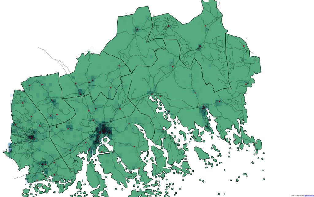 Läget i Östra Nyland 2012 11 200 elever 3640 dagisbarn 71 grundskolor 17,5