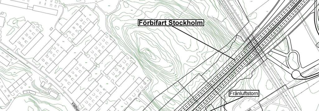 5 (9) Dp 2010-04710-54 N Situationsplan Vattendom En vattendom reglerar alla tunnelar tillhörande Förbifart Stockholm. Det gäller förhållningssätt till gällande parkmark och bebyggelse.