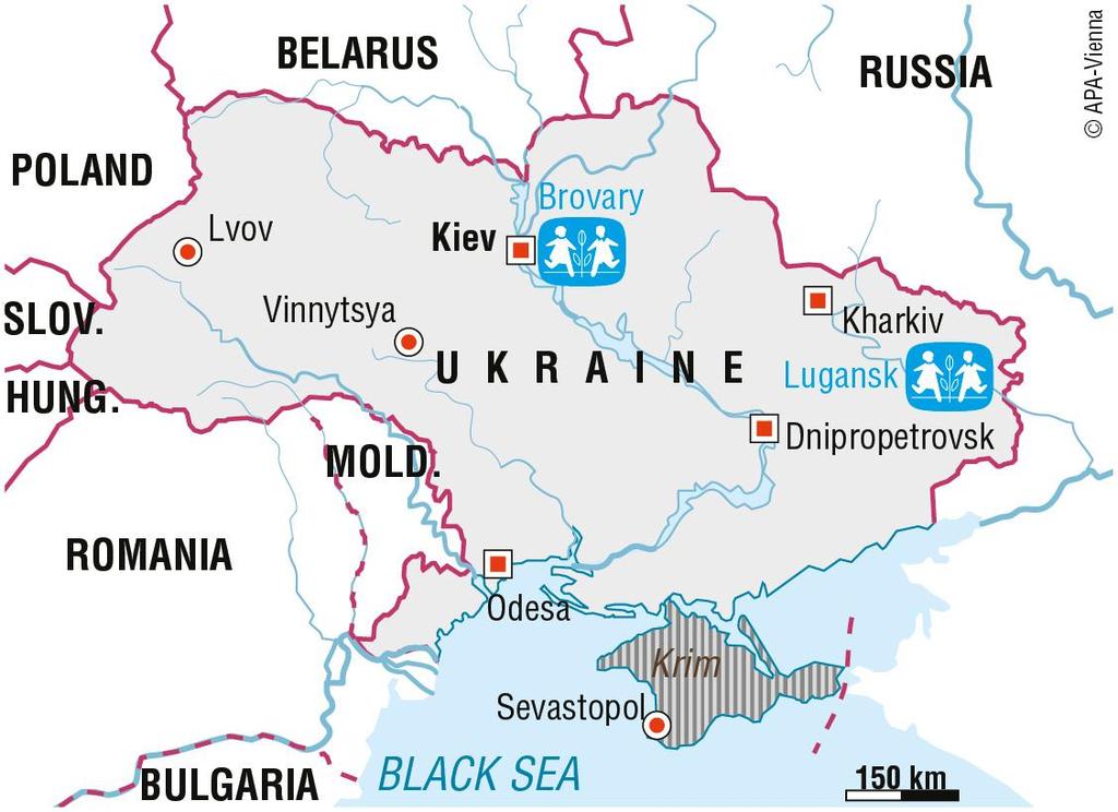 Från 1600-talet var det ryssarna som hade makten och 1922 blev Ukraina en del av Sovjetunionen.