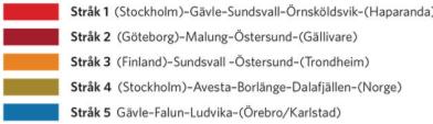 (ur nationell transportplan 2014-2025). Figur 10.