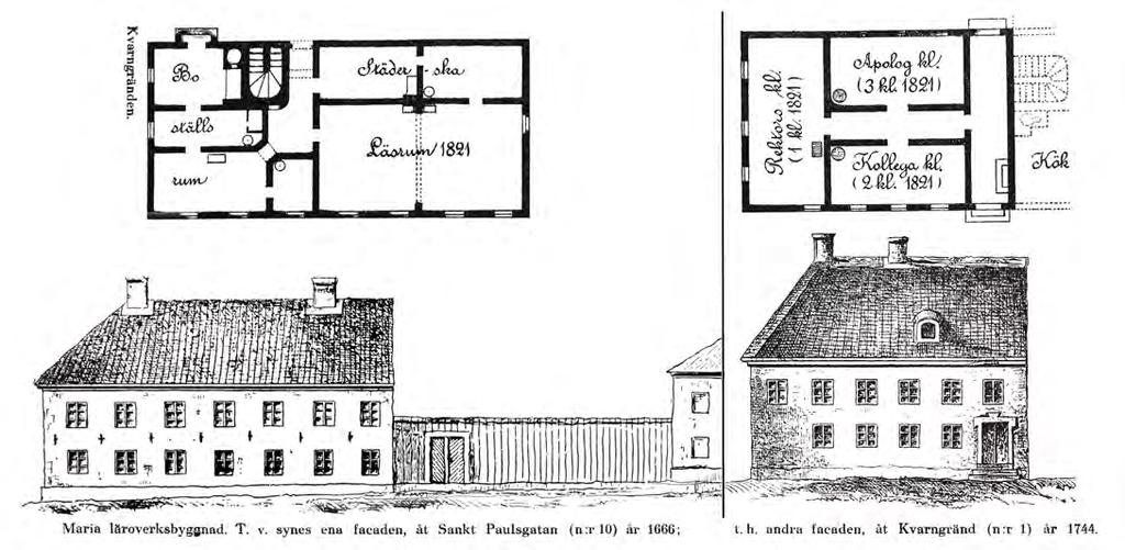 Carl von Friesens beskrivning av nybygget 1891 finns på http://www.patlon.se/laroverken/nybygget.pdf Planritningar finns på http://www.patlon.se/laroverken/ritningar.