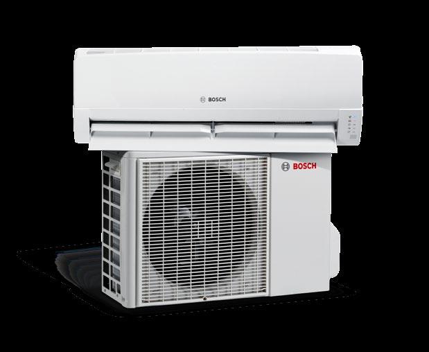 Luft/luftvärmepump Bosch 7000/5000 AA Luft/luftvärmepumpar för nordiskt klimat 7000 AA och 5000 AA är dimensionerade för att ge högsta effekt även i ett riktigt kallt klimat.