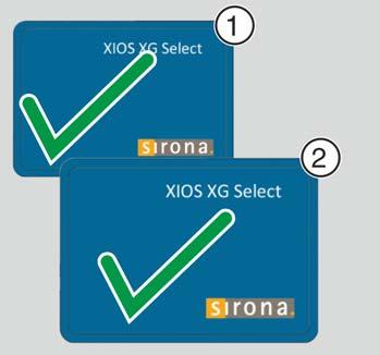 Sirona Dental Systems GmbH 7 Hantering 7.2 