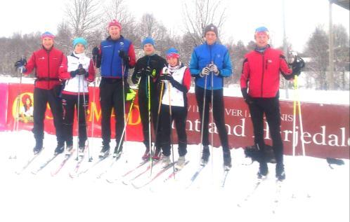 I slutet av augusti drog vi igång på tisdagarna, oftast var vi 10-15 personer som tillsammans kämpade med löpintervaller, skidgång och styrkegympa.