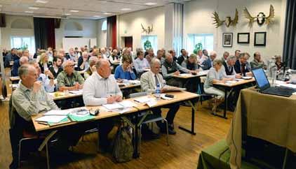 Nyhetsbrev nr 57 Stor, stark sid 1/6 Foto: Lars-Henrik Andersson dags för nästa steg! Årsstämman manifesterade på ett bra sätt en av många viktiga faser i Svenska Jägareförbundets historia.