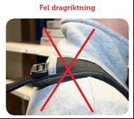 STORLEKSGUIDE Anatomic Sitt Höftbälten Storlek Höftmått Bandbredd Plöslängd XS 10-20 cm 25 mm 15 cm S 15-30 cm 25 mm 15 cm M 30-40 cm 40 mm 19 cm L