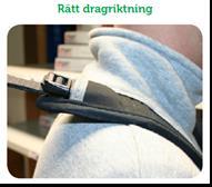 40 cm 46 cm 62 cm 82 cm 92 cm Bröstselar Storlek XS S M L Axelmått (Tas från utsida axel till utsida axel) 20-25 cm 25-30 cm 30-35 cm 35-45 cm