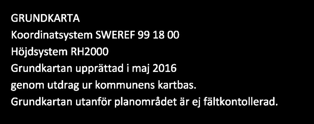 Största byggnadsarea är 75 kvm per bostad (PBL 4 kap 11 punkt 1) e2 Marken får överbyggas med balkong av högst 8 kvm per radhusenhet.