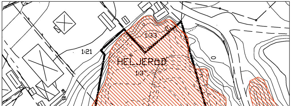 FÖRSLAG Bifogat skissförslag bygger följande utgångspunkter: I de delar som gränsar till de befintliga bostadsfastigheterna 1:20, 1:10,