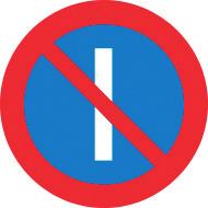 836 Ålands lagsamling 13 LF (2005:35) om vägmärken Märke ärmare föreskrifter Märket anger förbud mot att parkera fordon på dag med udda datum.