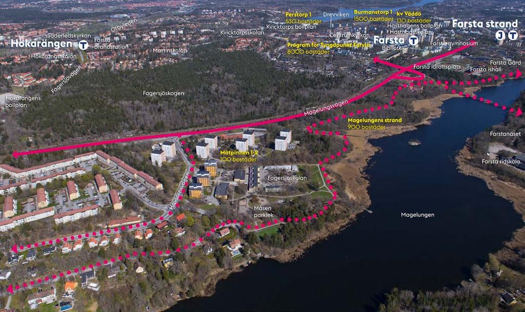 Stadsbyggandet bör riktas mot områden där den fysiska miljön medför sämre livsvillkor eller mot platser som binder samman socioekonomiskt starkare och svagare områden.