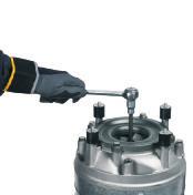 Utöver det har vi lagt till några nya förbättringar: ydesignad hydrauldel: - Flera olika lösningar som minimerar slitaget och gör pumparna minst tre gånger slitstarkare.