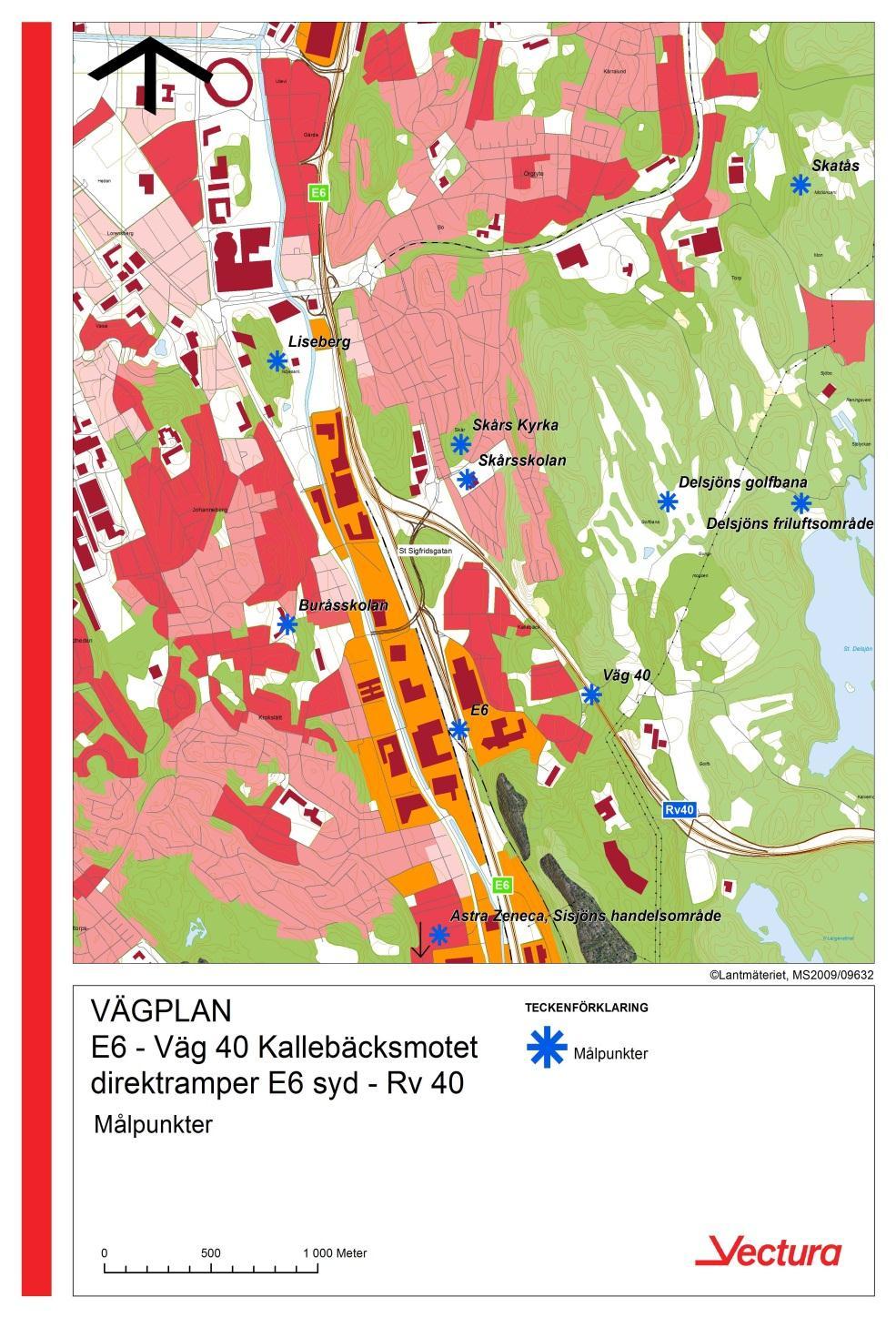 Målpunkter Friluftsområden