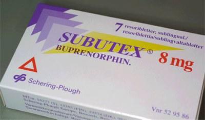 Buprenorfin Temgesic, Suboxone, Subutex