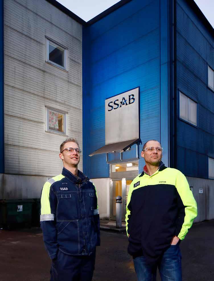 1/ 2018 Anti-Corrosion leverantör av målnings utrustning till SSAB Tummen upp för nya handhållna färgsprutor