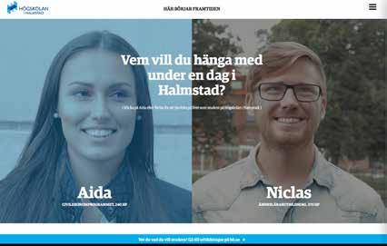 EXEMPEL EXEMPEL 2: Studentfilmer Studenterna är framtiden, så vi låter dem komma till tals.