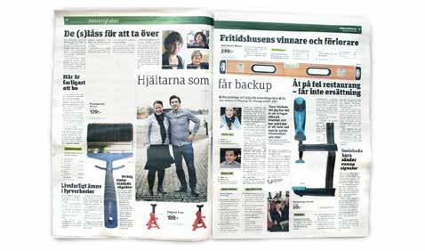 EXEMPEL EXEMPEL 8: Annonser Print Framtiden är närmare än du tror Framtiden är närmare än du tror I