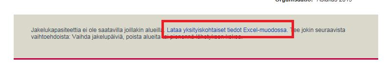 Eventuella meddelanden om misslyckad bokning Om det uppstår ett hinder för din beställning, dvs.