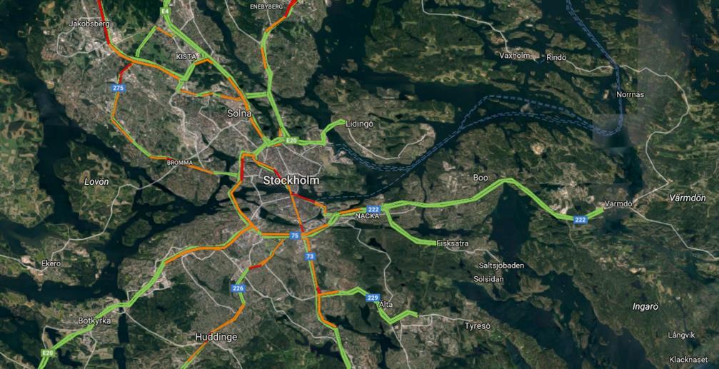 Nacka har inte mandat över alla verktyg, samarbete både regionalt och lokalt är nödvändigt och Nacka är beroende av de offentliga satsningar som Trafikverket och Stockholms läns landsting gör i