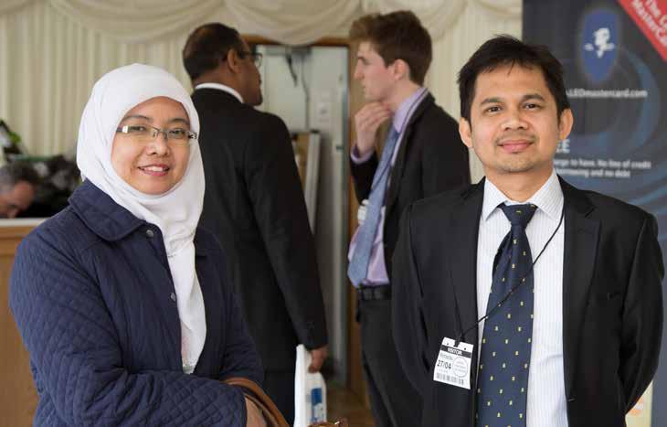 Left to right - Ms Puan Wahida Abdul Rahman (Malaysian Industrial