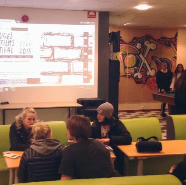Workshops och inspirationsdagar För att sprida kunskap om film, filmskapande och filmskapare, men också som ett led i att arbeta med mångfalden inom svensk kortfilm, har vi under 2016 arrangerat