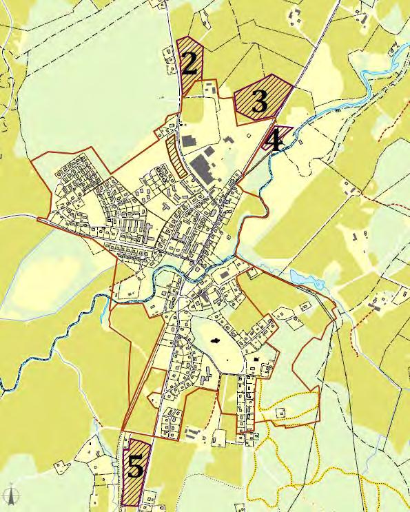 Högsäter: Befintligt industriområde vid Ånnerudsvägen föreslås kunna utvidgas norrut. Dessutom finn ett strategiskt beläget område i anslutning till väg 172 vid norra infarten.