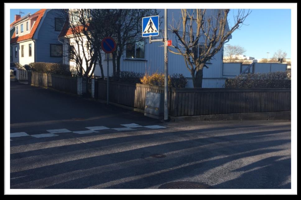 Sid 20/20 Nummer 14 Korsningen Norra Kronbergsgatan / Västra Kronbergsgatan Problematisk korsning där sikten för