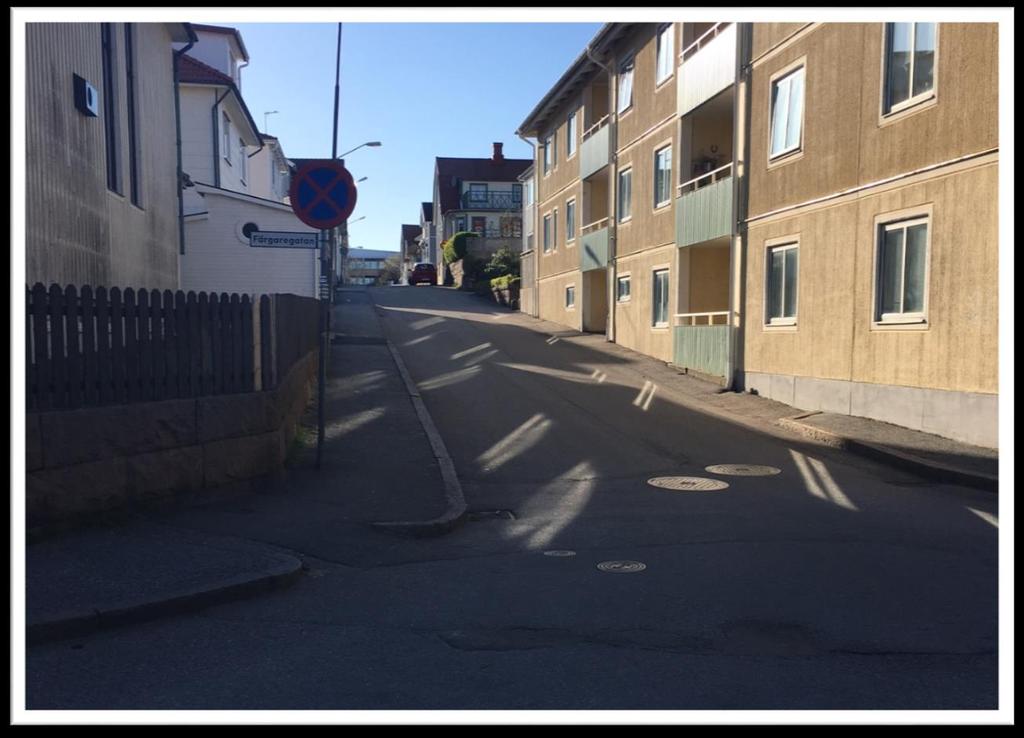 Sid 9/20 Nummer 5 Södra Kronbergsgatan / Färgaregatan Problem lyftes kring otillräcklig belysning på Södra Kronbergsgatan. Byta belysningsarmatur på kommunens lyktstolpar till ett vitaktigt ljus.