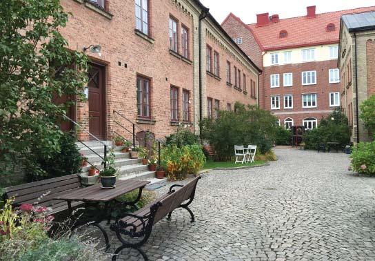 visar hur en varierad markbeläggning och