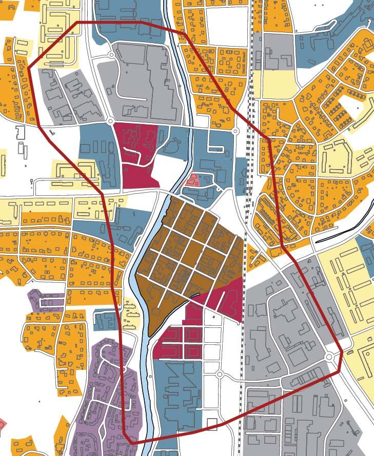 Förutsättningar En unik stadsdel Innerstaden är en unik del av Kungsbacka stad med sin kvartersstruktur, småskaliga fastighetsindelning och starka anknytning till stadens historia.