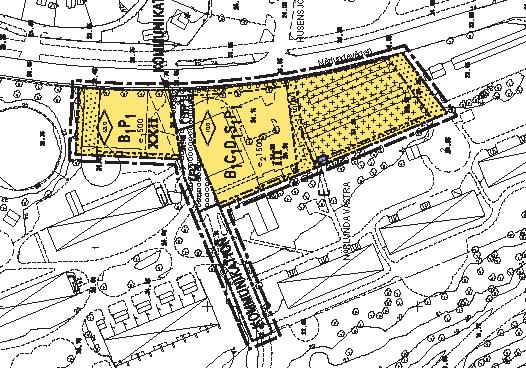 Till vänster: Detaljplan för del av Närlunda Västra 2 från 2010 (1283K-1643). Till höger: Detaljplan för Gåsebäck 5 m fl från 2007 (1283K16438).