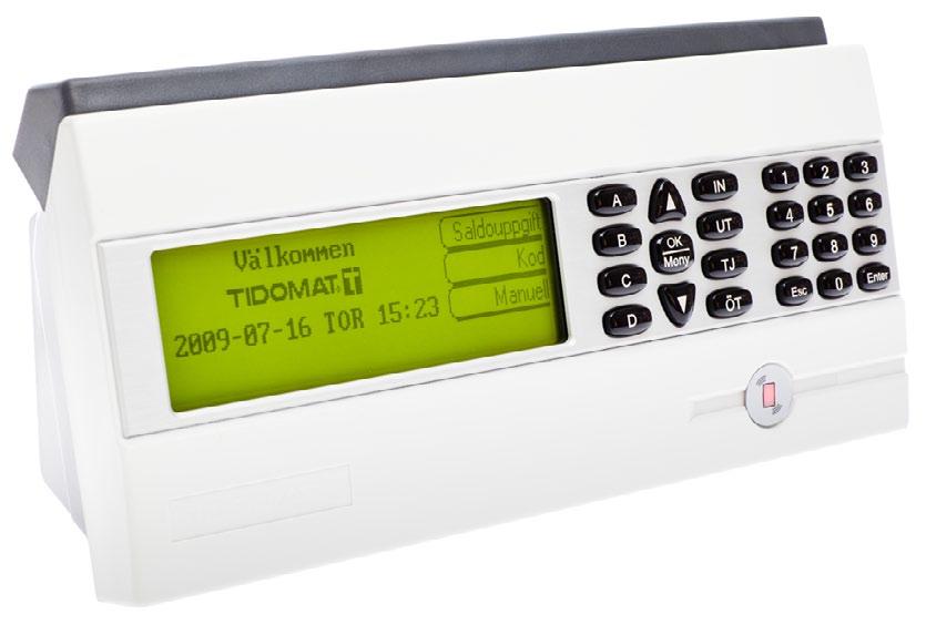 Allmänt RT-909x är en registreringsterminal avsedd för anslutning till ethernet 10/100Mbit med en RJ45-kontakt.