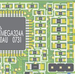 matris till höger för S1 - dip-switch. 4.